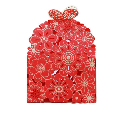 12X Laser Cut Favor Boxes Bigger 6Cm Base Wedding Favour Gift Box Party Au Stock - Aimall