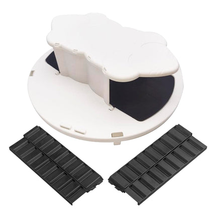 Flip Lid Bucket Rat Trap with Ramp Auto Reset Reusable Mouse Catcher No Bucket