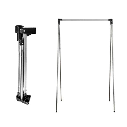 Folding Clothes Drying Rack Retractable Portable Wall Mounted Laundry Hanger