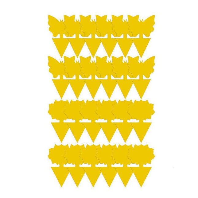 10X Dual Sided Sticky Trap Insect Killer Whitefly Thrip Fruit Fly Gnat - Aimall