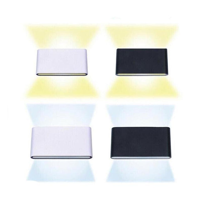 Led Ip65 Wall Light Modern Indoor Outdoor Sconce Lamp Fixtures Up Down Porch Au - Aimall