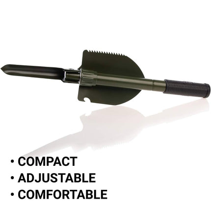 Folding Military Style Shovel Survival Spade Emergency Garden Camping Outdoor