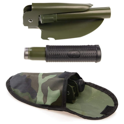Folding Military Style Shovel Survival Spade Emergency Garden Camping Outdoor