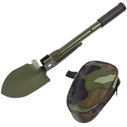 Folding Military Style Shovel Survival Spade Emergency Garden Camping Outdoor