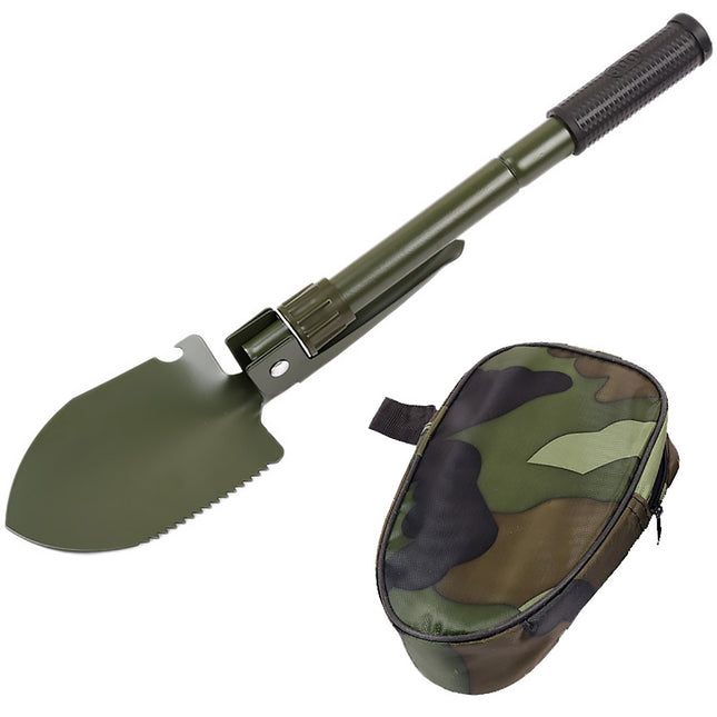 Folding Military Style Shovel Survival Spade Emergency Garden Camping Outdoor