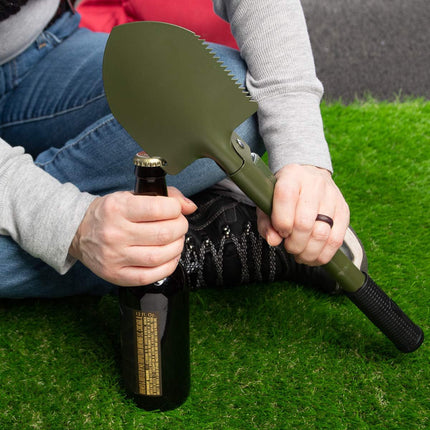 Folding Military Style Shovel Survival Spade Emergency Garden Camping Outdoor