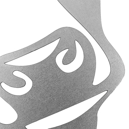 1X Art Hanging Metal Peeping Cow Ornaments Garden Adornment Home Decor