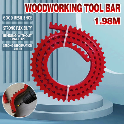 Woodworking Gear Profiling Strip Tool 1.98m for Shaping and Milling