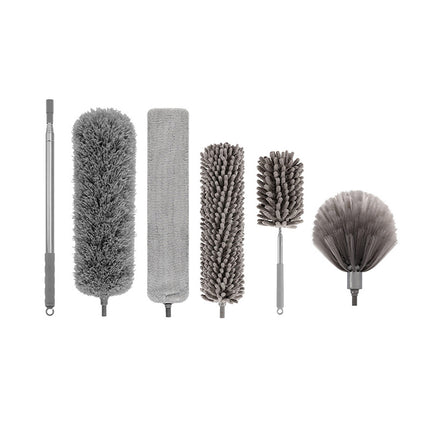 Extendable Feather Long Duster Telescopic Microfiber Dust Handle Home Cleaner