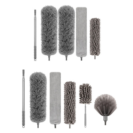 Extendable Feather Long Duster Telescopic Microfiber Dust Handle Home Cleaner