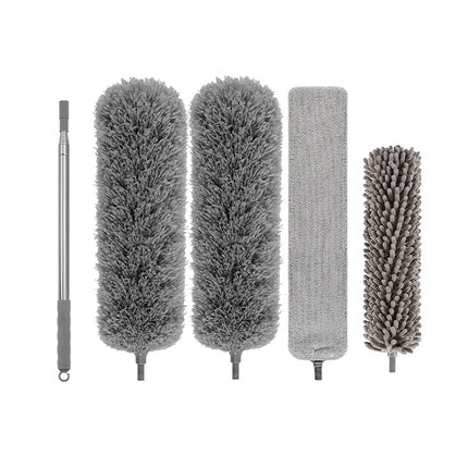 Extendable Feather Long Duster Telescopic Microfiber Dust Handle Home Cleaner