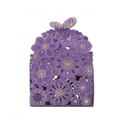 12x Laser Cut Favor Boxes Bigger 6cm Base Wedding Favour Gift Box Party AU STOCK - Aimall