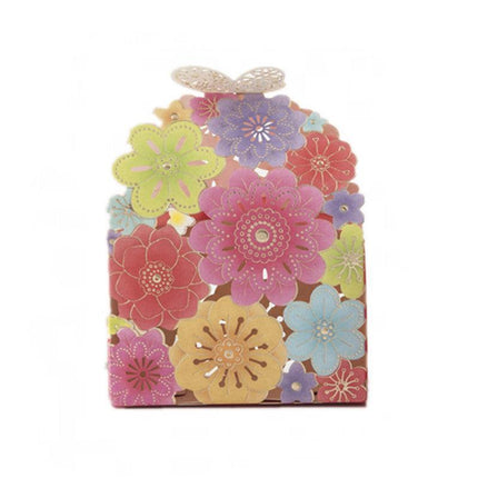 12x Laser Cut Favor Boxes Bigger 6cm Base Wedding Favour Gift Box Party AU STOCK - Aimall