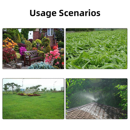 20PCS Anti-Drip Misting Nozzle Water Spray Drip Hanging Atomizing Nozzle Fog Cross