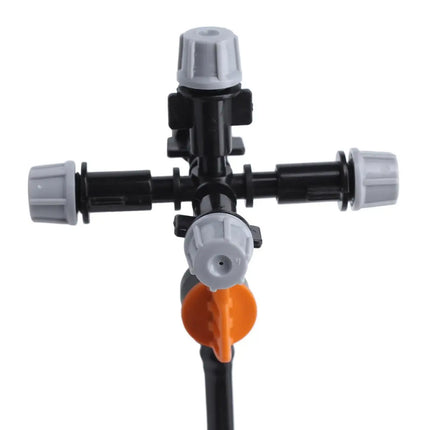20PCS Anti-Drip Misting Nozzle Water Spray Drip Hanging Atomizing Nozzle Fog Cross
