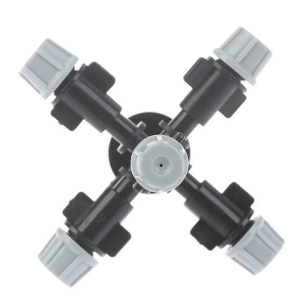 20PCS Anti-Drip Misting Nozzle Water Spray Drip Hanging Atomizing Nozzle Fog Cross