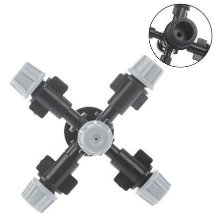 20PCS Anti-Drip Misting Nozzle Water Spray Drip Hanging Atomizing Nozzle Fog Cross