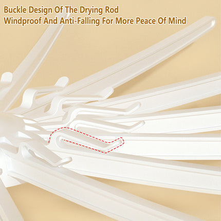 Folding Drying Rack Multi Layer Floor Stand Clothes Airer for Indoor Laundry Use