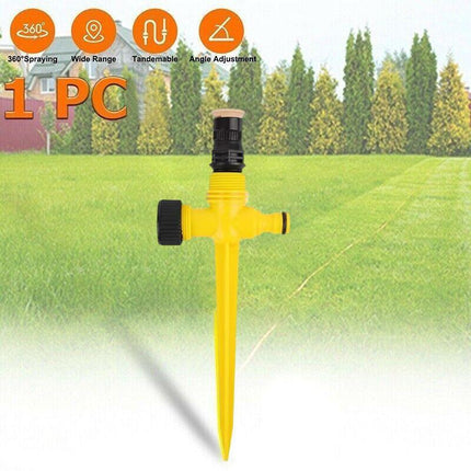 Garden Lawn Sprinkler Auto Irrigation System Adjustable 360 Degree Rotation Tool