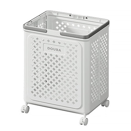 Folding Laundry Basket with Wheel Large Capacity Removable Dirty Clothes Storage