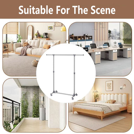 Floor Standing Clothes Drying Rack Simple Folding Laundry Hanger Airer Indoor