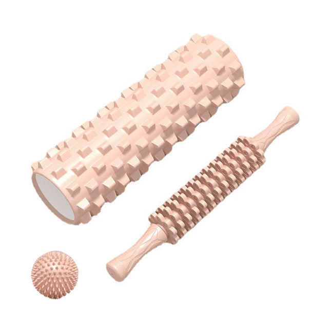 3PCS Exercise Foam Roller Set for Tension Relief and Flexibility