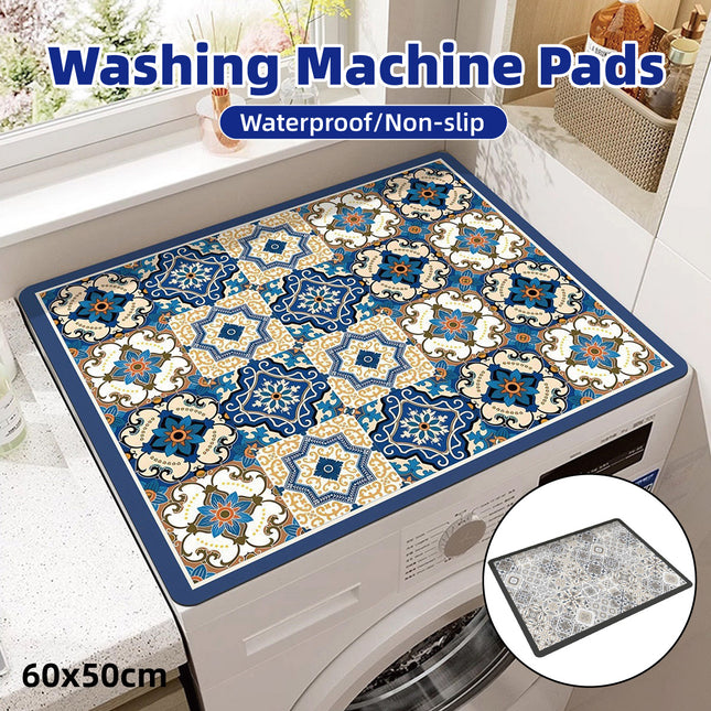 Draining Pad Cover Mat Water Absorbing Pad Washing Machine Top Dust Protection