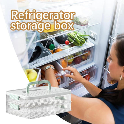 Multi Layer Dumpling Storage Box Refrigerator Freezer Organizer for Wonton