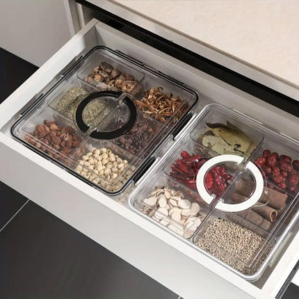 Portable Household Kitchen Refrigerator Storage Box Food Organizer Fresh Keeper