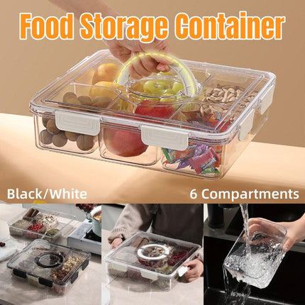 Portable Household Kitchen Refrigerator Storage Box Food Organizer Fresh Keeper