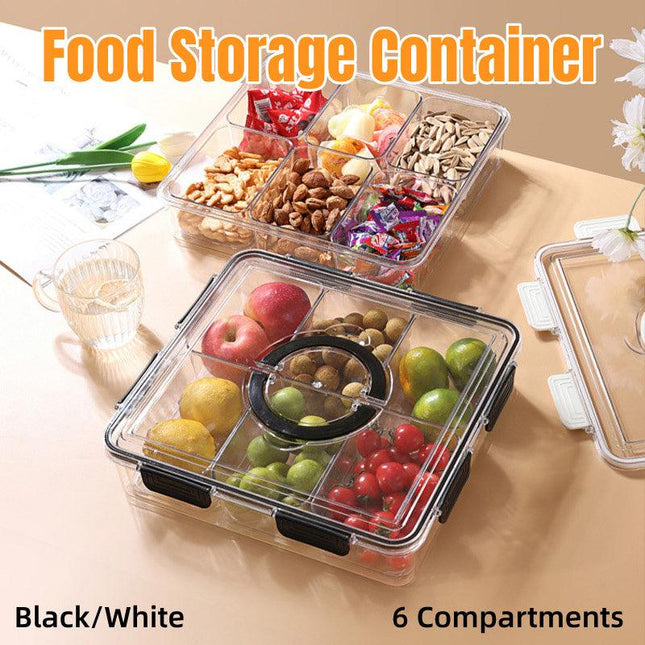 Portable Household Kitchen Refrigerator Storage Box Food Organizer Fresh Keeper