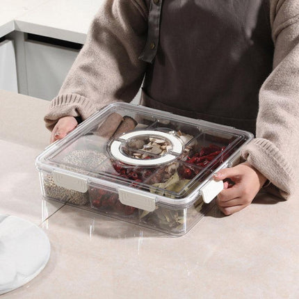 Portable Household Kitchen Refrigerator Storage Box Food Organizer Fresh Keeper