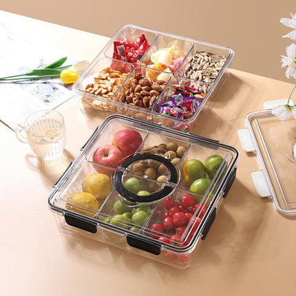 Portable Household Kitchen Refrigerator Storage Box Food Organizer Fresh Keeper
