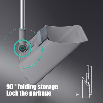 3 in1 Broom Set for Winnowing Brushing Handheld Cleaning Tool Home Kitchen Floor