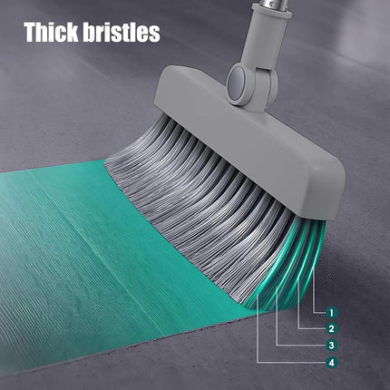 3 in1 Broom Set for Winnowing Brushing Handheld Cleaning Tool Home Kitchen Floor
