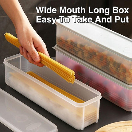 8pcs Noodles Storage Box Dry Food Container Spaghetti Pasta Fresh Keeping Box