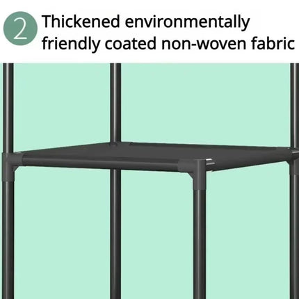 Corner Coat Clothes Stand Rack Hat Shoes Racks Thicken Hanger Shelf Organizer