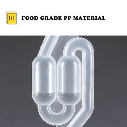 2Pcs Fermenter Airlock S Bubble Type Air Lock With Grommet Home Brew Beer Wine - Aimall