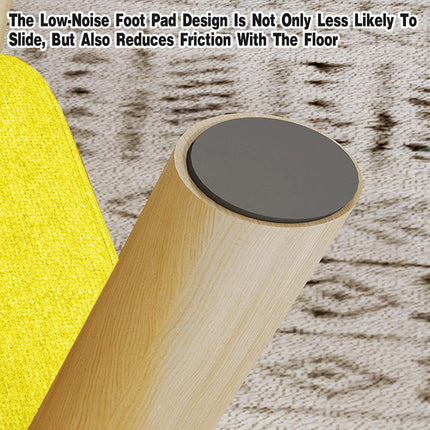 Fabric Ottoman Foot Stool Rest Pouffe Padded Footstool with Wood Storage Seat