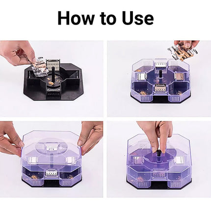 Cockroach Lizard Insect Reusable ON Non Poison Large Trap Catcher Box