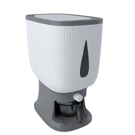 10kg Rice Storage Bucket Household Metering Rice Container Large Capacity