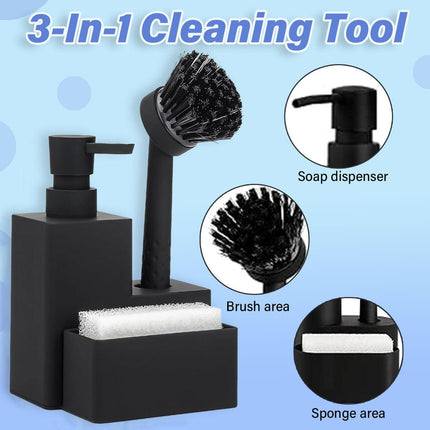 Kitchen 3-in-1 Organizer and Cleaner Multi Purpose Storage and Cleaning Solution