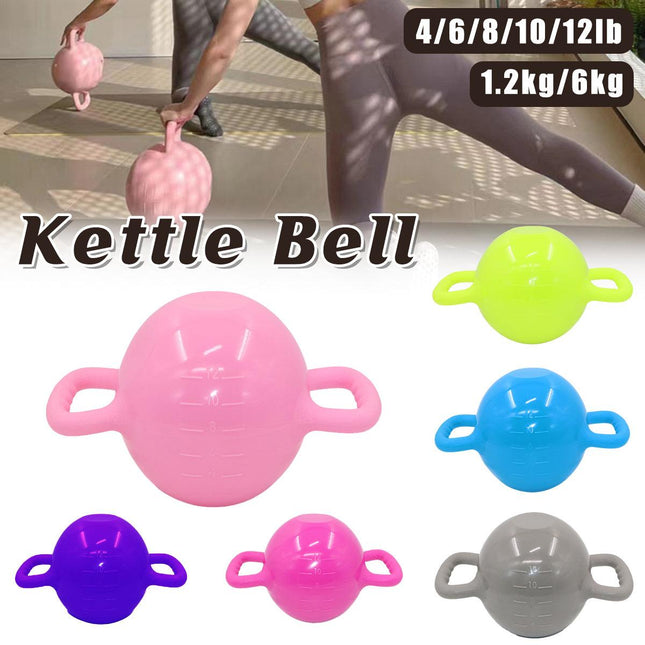 Yoga Fitness Kettle Bell Female Water Kettlebell Double Handle Pilates Dumbbells