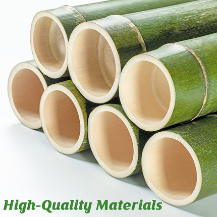 Bamboo Cup Storage Rack for Mugs Glasses Dust-Proof Space-Saving