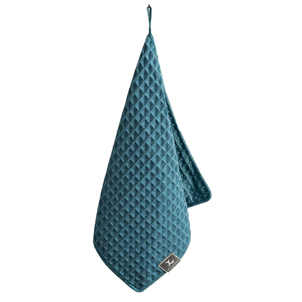 5PCS Waffle Cleaning Cloth Coffee Machine Bar Towel Dish Rag Absorbent