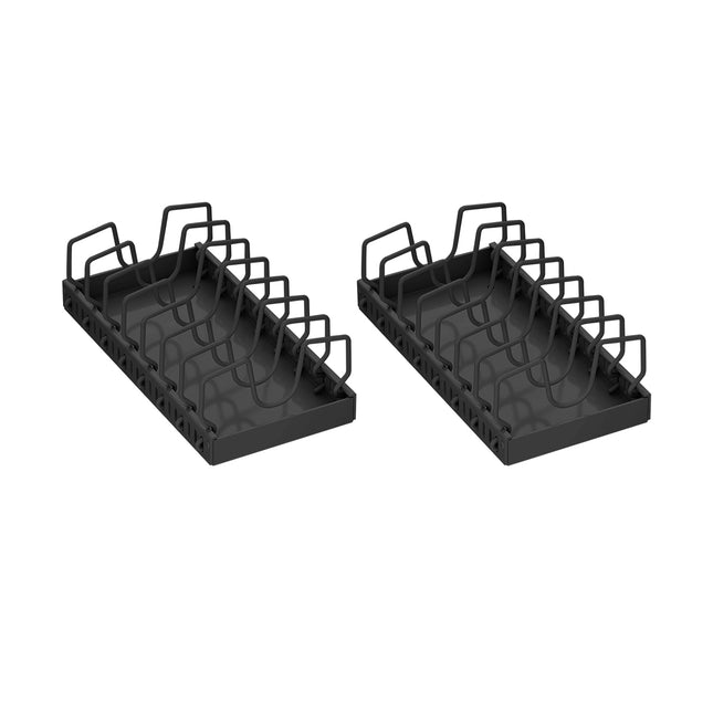 Adjustable Pot Rack Cookware Storage Rack Kitchen Storage Rack Wall Mounted