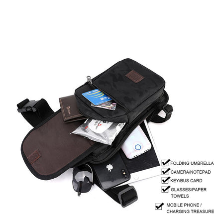 Bum Bag Hip Fanny Pack Tactical Military Waist Thigh Drop Leg Bag for Men