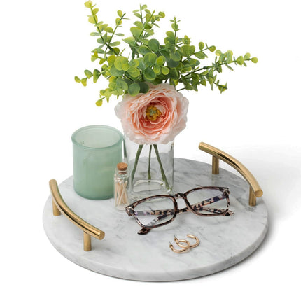 Creative Home Daily Use Desktop Tray Fruit Plate Flat Living Room Organizer