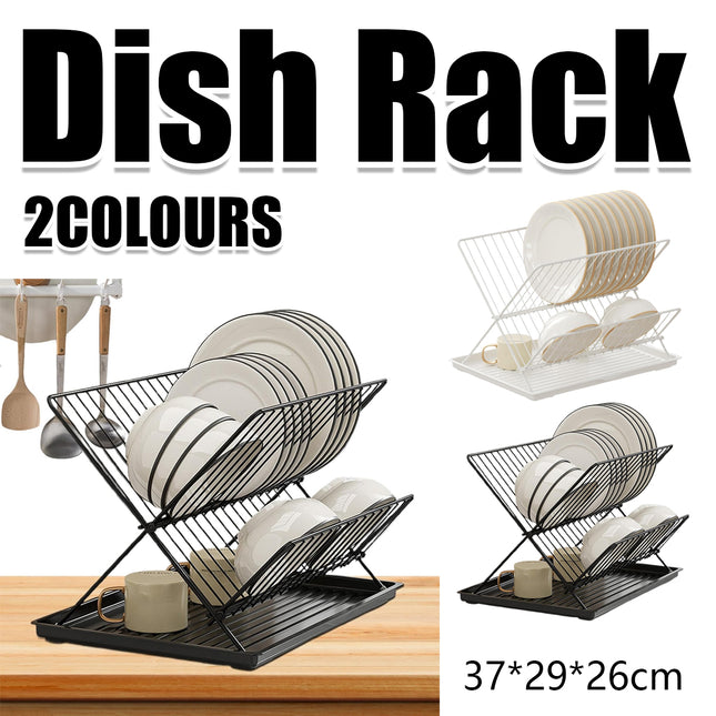 Kitchen Storage Rack Bowl Rack Household Draining Rack Multi-Functional Organizer