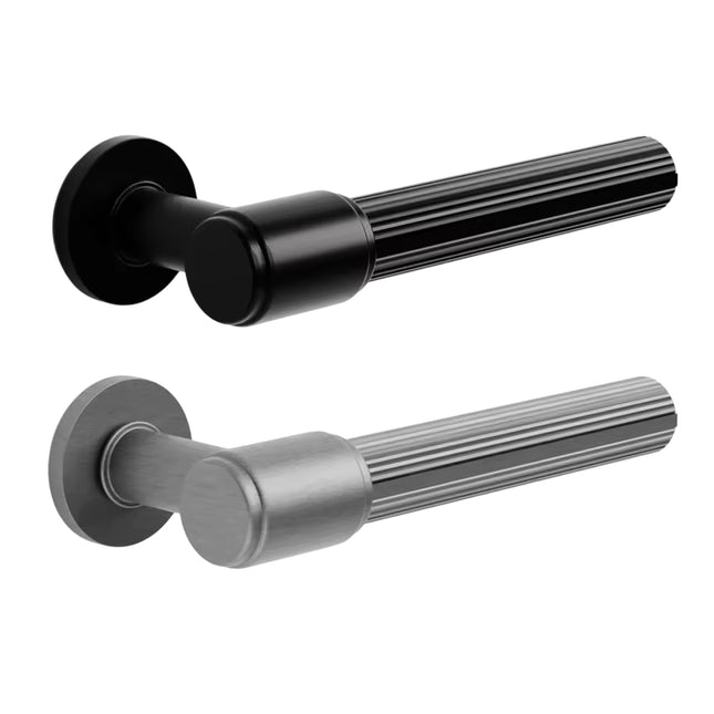 Interior Door Handle Embossed Pattern Anti Slip Room Bedroom Pull Light Luxury